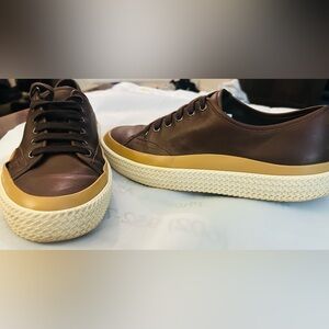 Salvatore Ferragamo Brown Leather Shoes